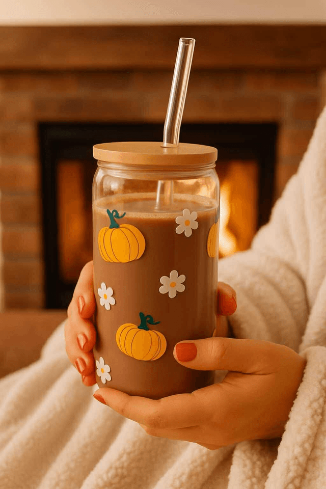 🧡 Tumbler Pumpkin – 500 ml
