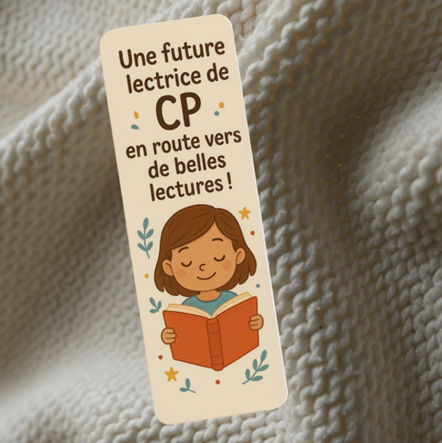 📖 Marque-page “Petit lecteur ou lectrice de CP”